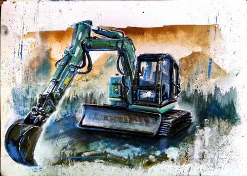 Original watercolour - original,