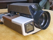 Working Kodak XL33 Movie Camera, Carry Case + Strap, Super 8 Ektar 9MM Lens