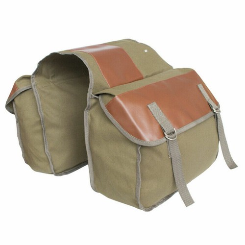 Retro canvas leather double - canvas,
