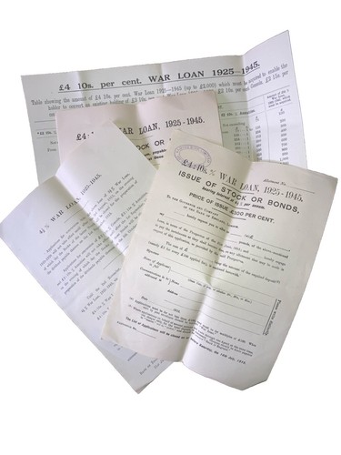 1915 war loan 1925 - 1915-, 1925-1945-