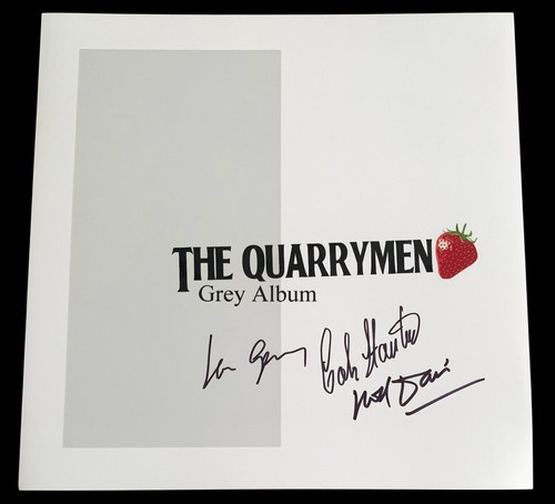 Signed john lennon quarrymen - john,