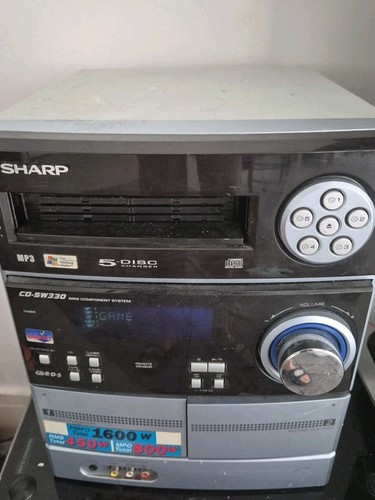 Sharp stereo hifi - hifi, system