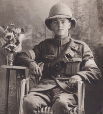 WW1 British Soldier RPPC Photo