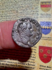 Vespasian Denarius With