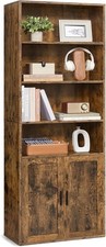 6 Tier Bookcase Tall Bookshelf
