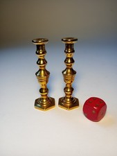 Vintage Miniature Brass Pair