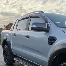 Smoke Wind Deflectors Window