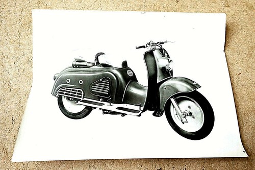 Zundapp werkfoto bella 200cc - zundapp,
