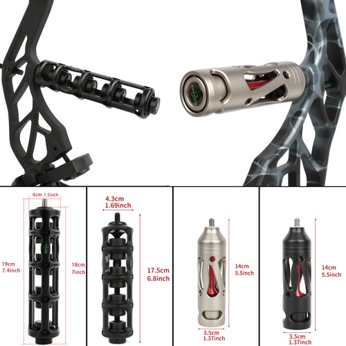 Compound bow stabilizer shock - compound,