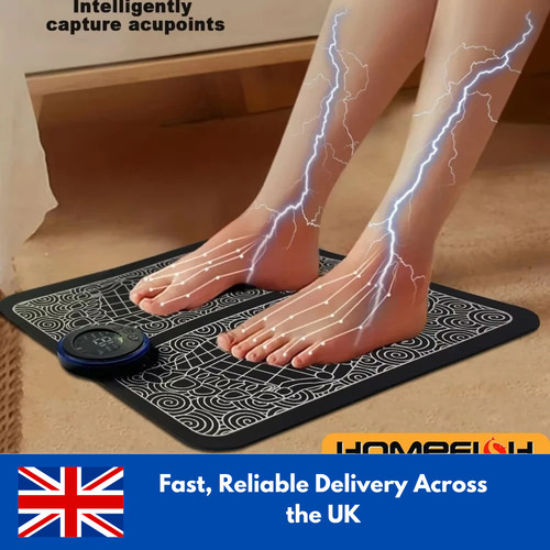 Ems foot massager mat electric - foot,