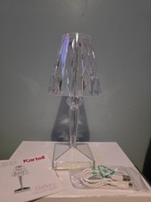 Kartell transparent table lamp - kartell,
