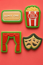 Set Of 4 Theatre Cookie Cutter