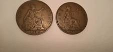 George V 1934 One Penny X2