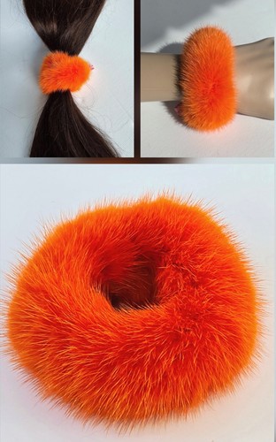 Mink hair bands fur - mink,