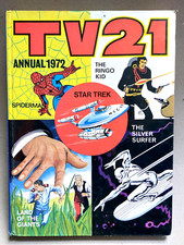 TV21 Annual 1972 (Spider-Man, Star Trek, Silver Surfer, Ringo Kid) VINTAGE BOOK