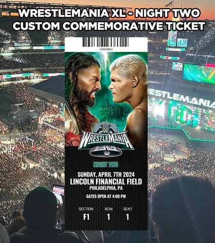 Wwe wrestlemania custom - wrestlemania,