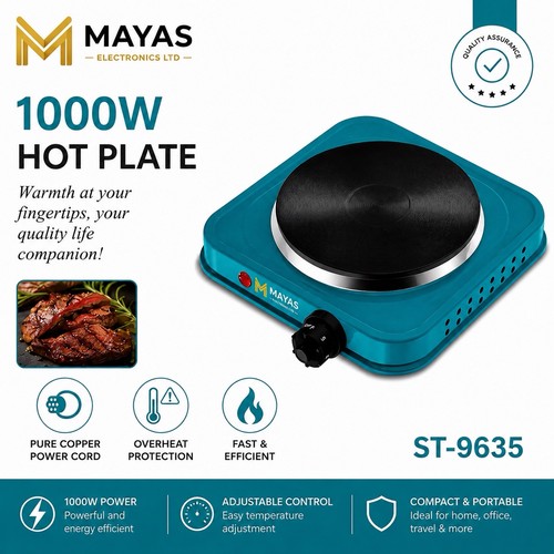1000w electric hot plate - 1000w,