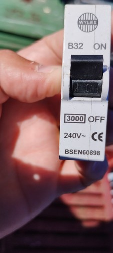 Wylex plug mcb - in, 6amp