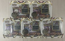 5 x Pokémon TCG Lost Origin Triple Blister set with Promo - 3x Booster Packs 