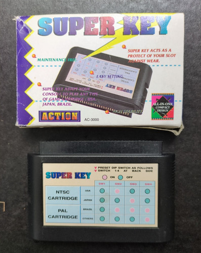 Super key sega mega - super,