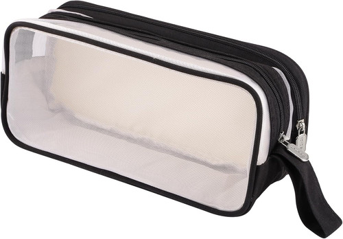 Hopton clear pencil case - clear,