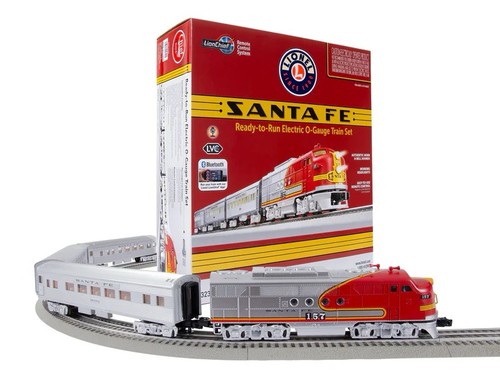 Lionel trains santa super - trains, fe