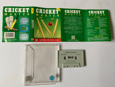 SPECTRUM 48/128K, CRICKET MASTER CASSETTE GAME
