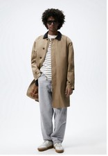 Zara Man Trench Coat Khaki