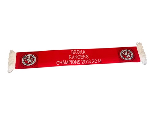 Brora rangers football scarf - football,