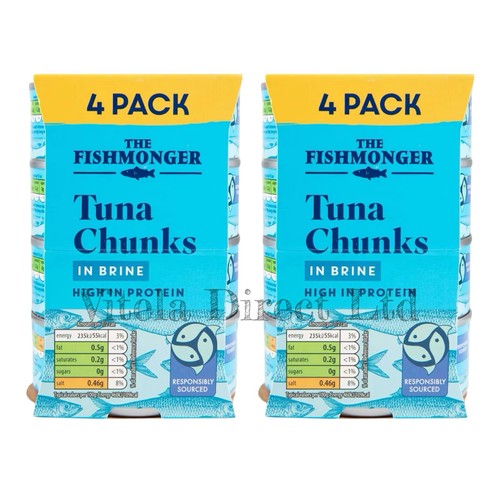 Packs fishmonger tuna chunks - 2,