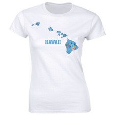 Hawaii Flowers Floral Map