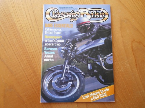 Classic bike magazine - classic,