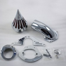 Chrome Spike Air Cleaner Kit