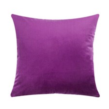 UK Plush Velvet Plain Cushion