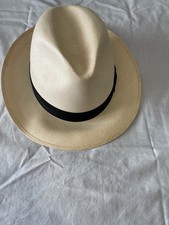 BORSALINO Men's Hat-Made in ITALY-100% Paglia-size 7 5/8