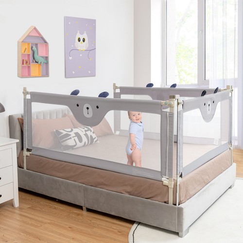 Baby bed guard foldable - foldable, mesh