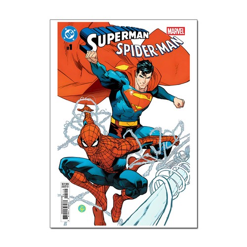 Superman spider man comic - &, spider-man