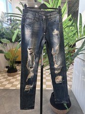 Philipp Plein Ripped Jeans Size 30 Mint Condition