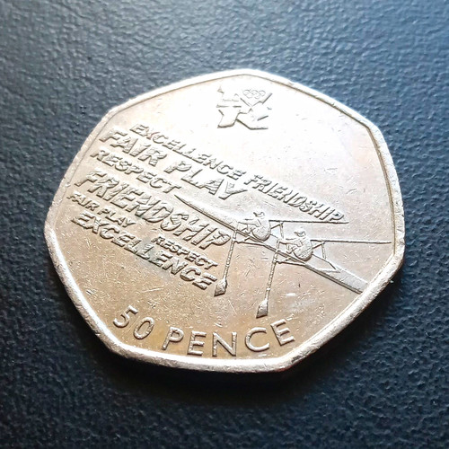 50p coin olympic - coin, (#27)