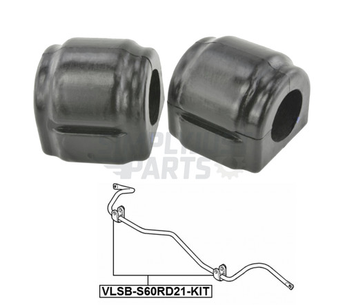 Rear anti roll - bush, kit
