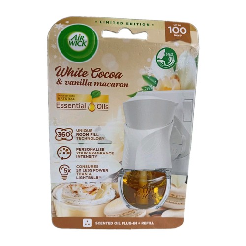 Air wick white cocoa vanilla - white,