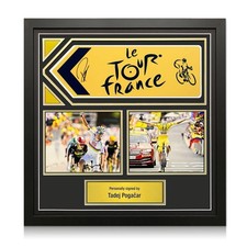Tadej Pogacar Signed Tour de