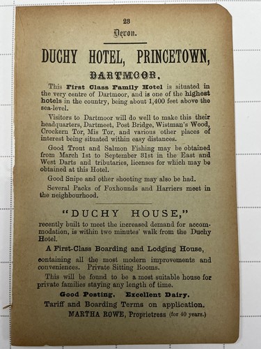 Devon duchy hotel 1888 - -,