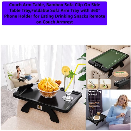 Modern bamboo armrest table - modern,
