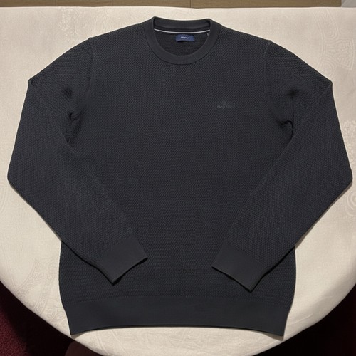 Gant textured cotton crew - gant,