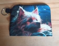 Very Cute Dog  Snuggles Up In Bed Looking At The Stars ✨ ? ? Coin Purse 