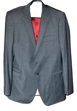 Beau Brummel Men's  Wool  Italy Blazer Jacket Size US 46L EU 56L