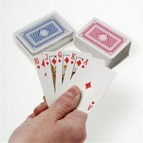 Mini playing cards - (2, packs)