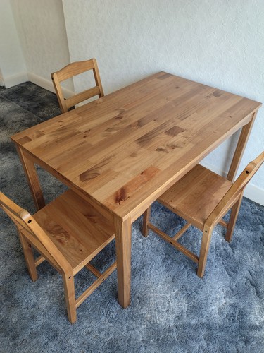 Ikea table and chairs - table,