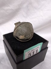 Antique/ Ancient Bronze Crotal / Sleigh / Livestock Bell Marked KW Still Working